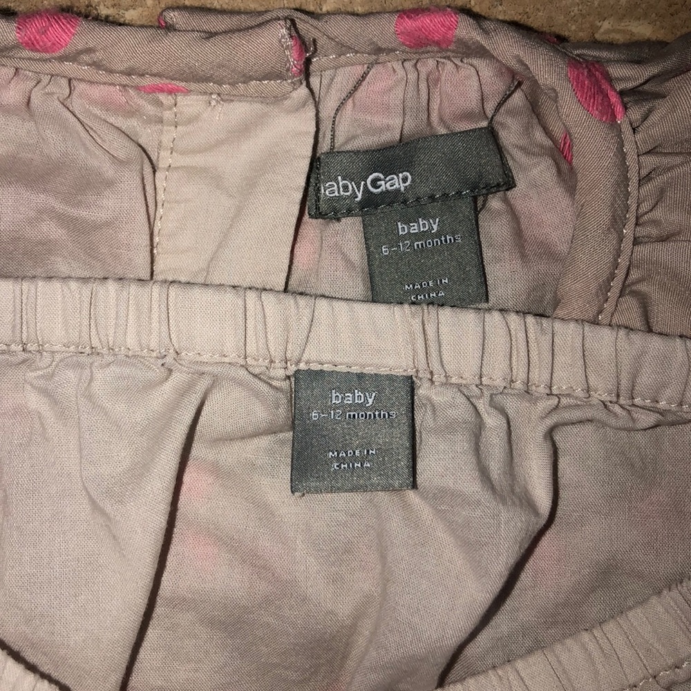 Baby Gap Girls 6-12m Dress w/ diaper cover - Picture 5 of 6